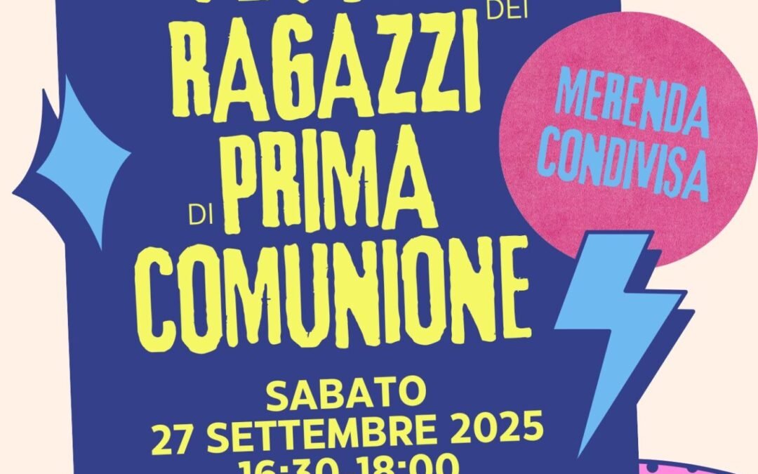 Festa dei ragazzi di Prima Comunione